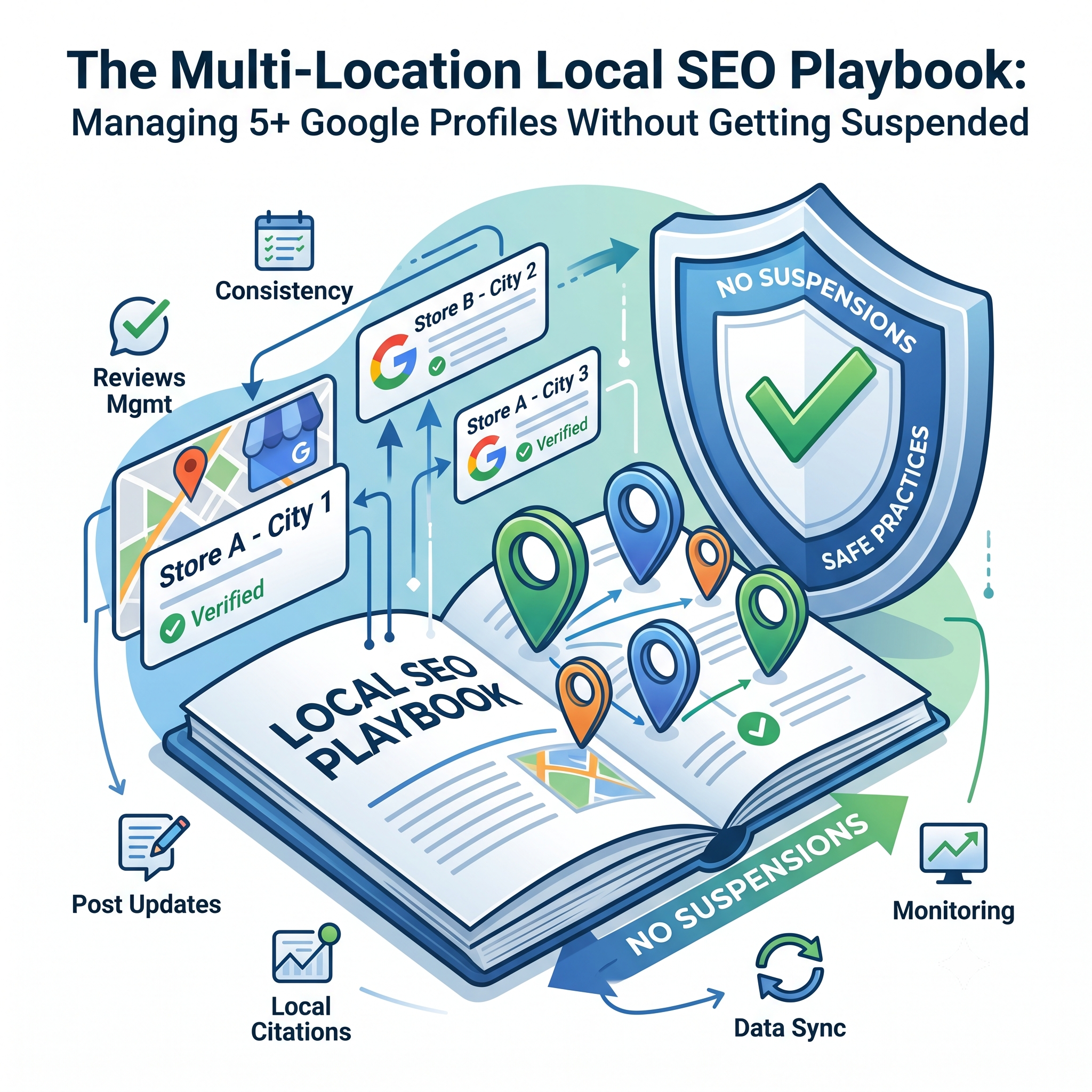 The Scale Playbook: How Multi-Location Local SEO Powers 5+ Google Profiles Safely